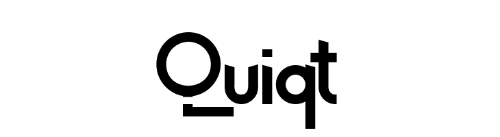 Quiqt  Frei Schriftart Herunterladen