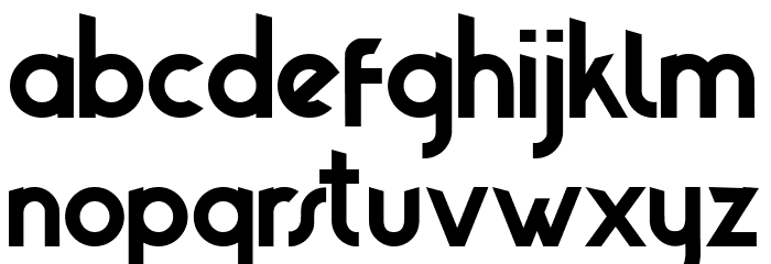 Quiqt Font LOWERCASE