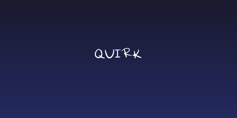 Quirk Social Header