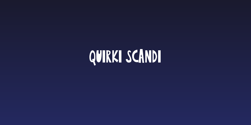 Quirki Scandi Social Header