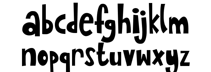 Quirki Scandi Font LOWERCASE