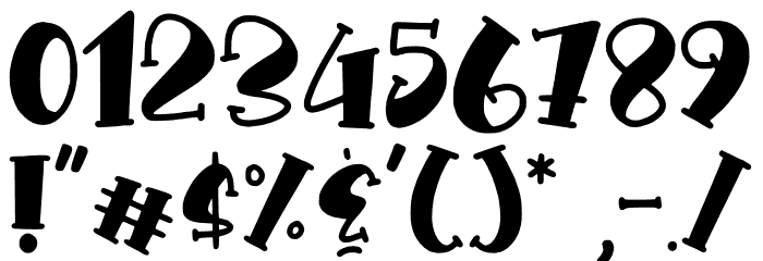 Quirkid Solid Font OTHER CHARS