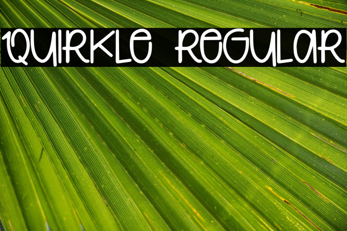 Quirkle Regular Example 1