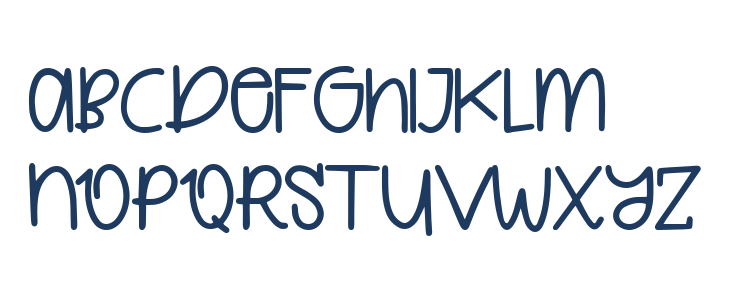 Quirkle Regular Lowercase