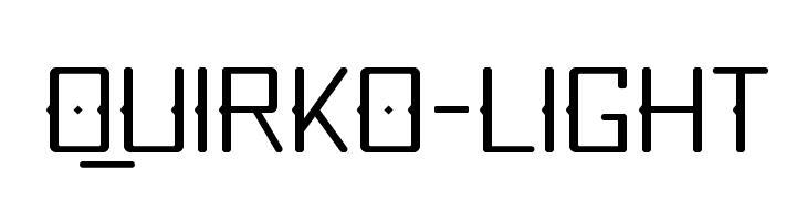Quirko-Light Fonte
