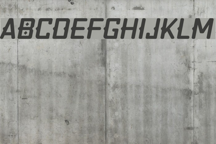 Quirko-Oblique Font examples