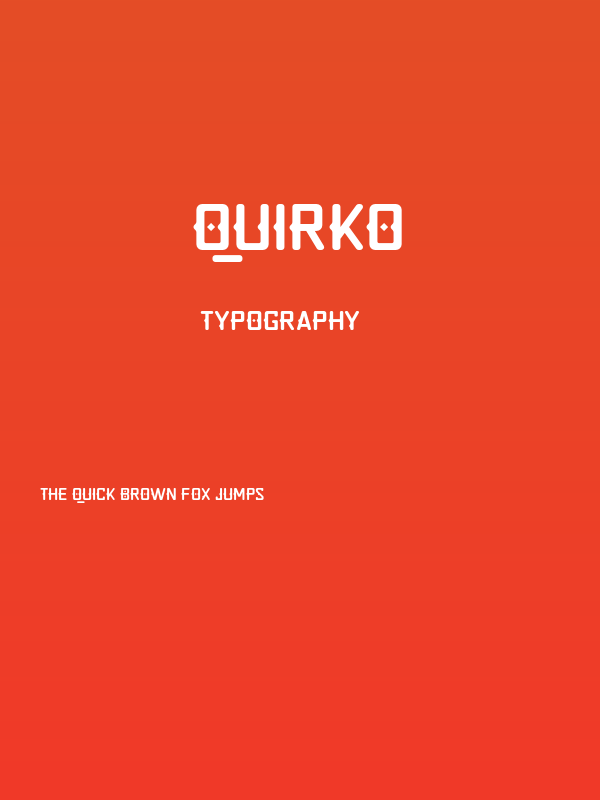 Quirko Poster
