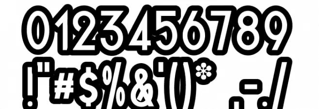 Quirkus Out Font OTHER CHARS