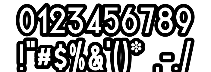 Quirkus Out Font OTHER CHARS