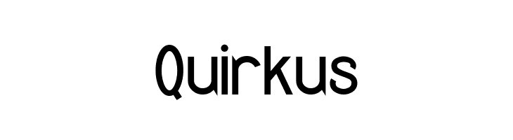 Quirkus  नि: शुल्क फ़ॉन्ट्स डाउनलोड