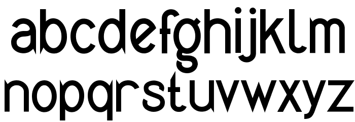 Quirkus Font LOWERCASE