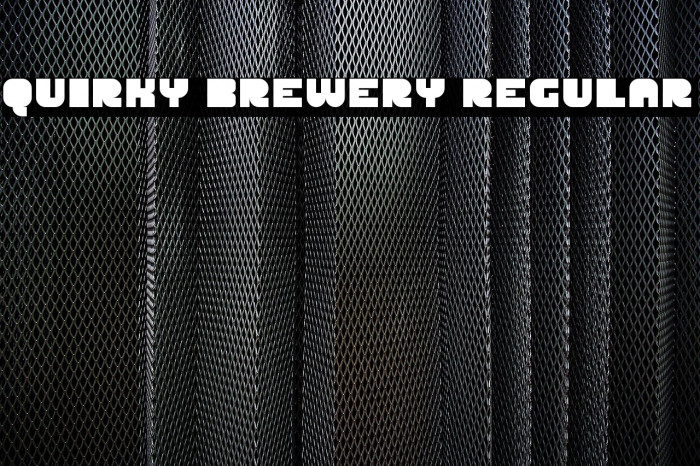Quirky Brewery Regular Example 1