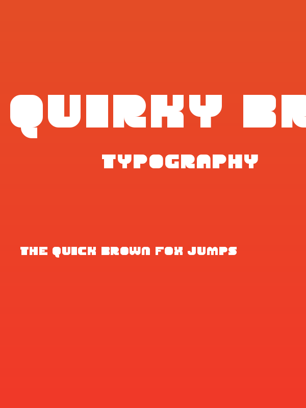 Quirky Brewery Regular Poster