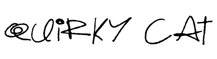 Quirky Cat Font
