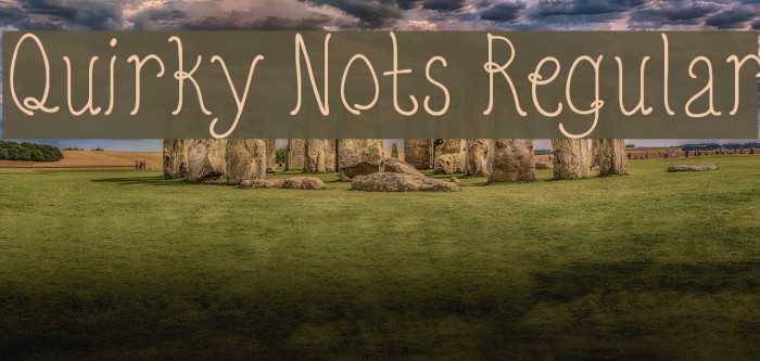 Quirky Nots Regular Example 2