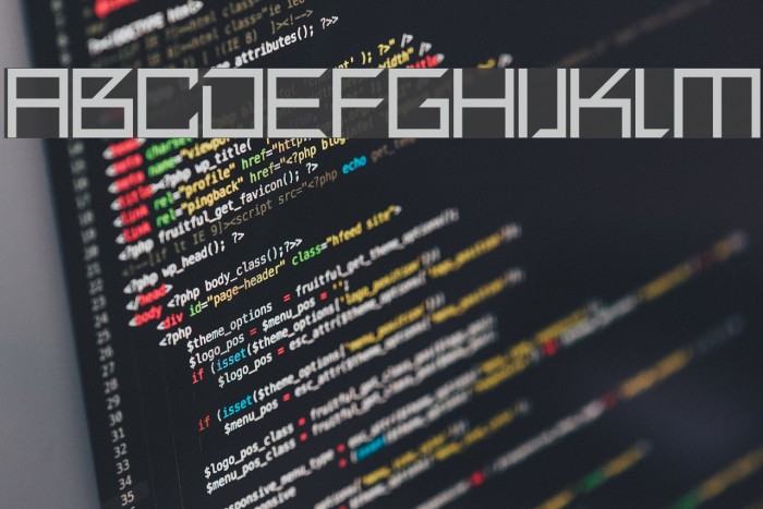 Quirky Robot Font examples