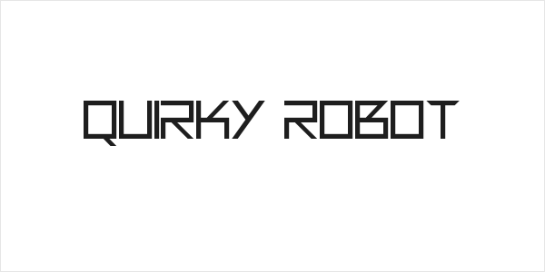Quirky Robot Logo