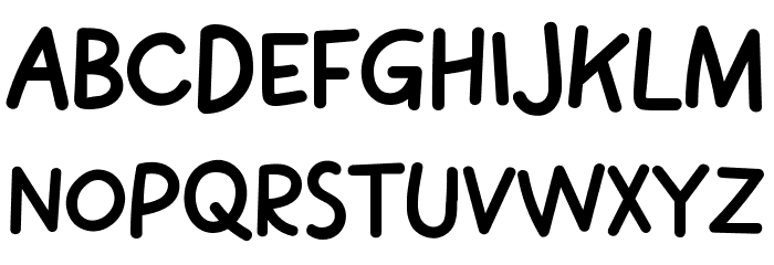 Quirky Sans Font LOWERCASE
