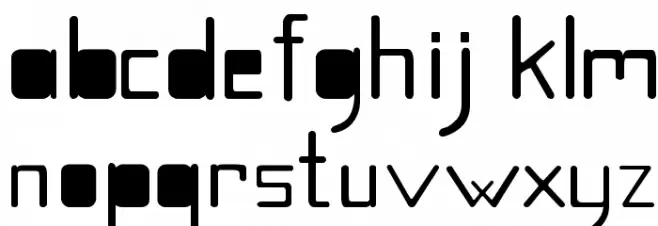 Quirky Шрифта ВЕРХНИЙ