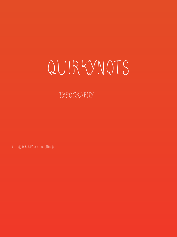 QuirkyNots Poster