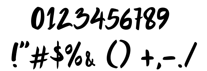 Quish Font OTHER CHARS
