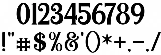 Quiska Font OTHER CHARS