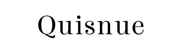 Quisnue  Fuentes Gratis Descargar