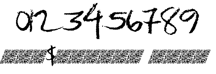 QuitWork Font OTHER CHARS