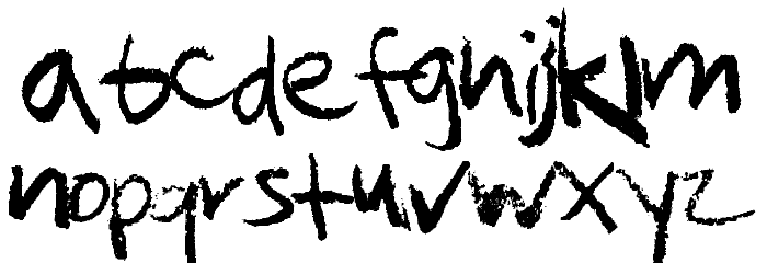 QuitWork Font LOWERCASE