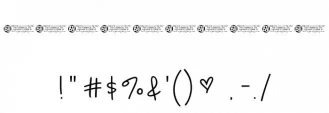 Quite*Charming Regular फ़ॉन्ट अन्य घर का काम