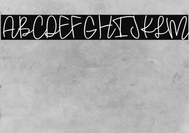 Quite*Charming Regular फ़ॉन्ट examples