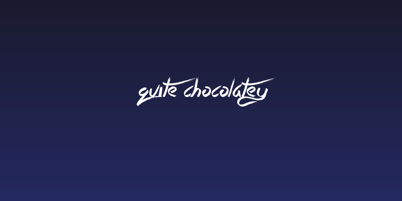 Quite Chocolatey Social Header