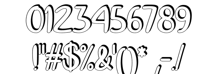 Quite Colorful Regular Font OTHER CHARS
