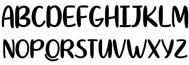 Quite Magical Regular Шрифта ВЕРХНИЙ