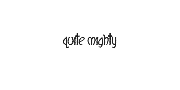 Quite Mighty Logo