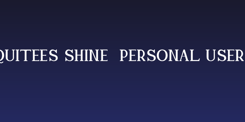 Quitees shine (personal user) Social Header