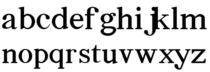 Quitees shine (personal user) Font LOWERCASE
