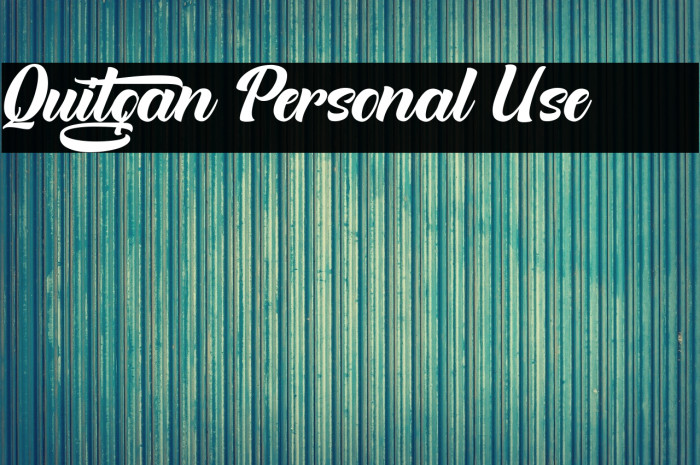 Quitgan Personal Use !!! Example 3