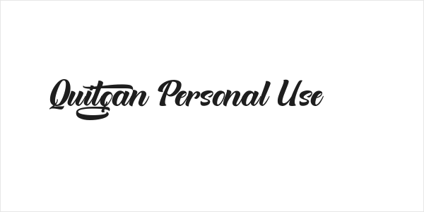 Quitgan Personal Use !!! Logo