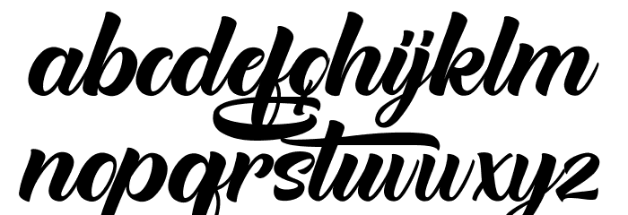 Quitgan Personal Use !!! Font LOWERCASE