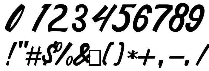 Quitman Font OTHER CHARS