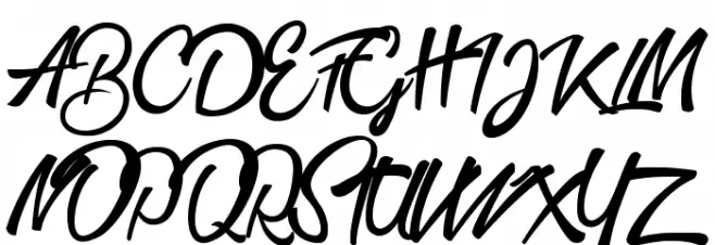 Quitman Schriftart Groß
