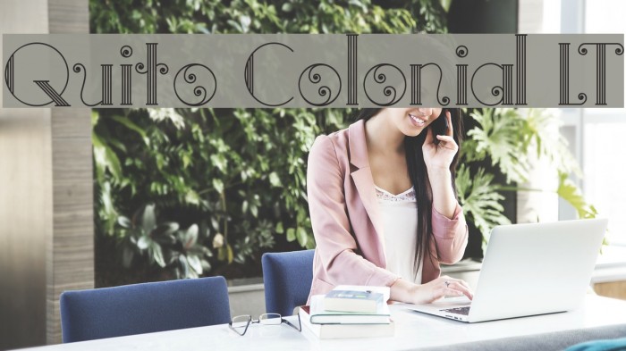 Quito Colonial LT Example 1