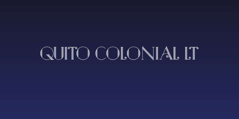 Quito Colonial LT Social Header