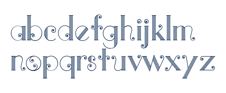 Quito Colonial LT Lowercase