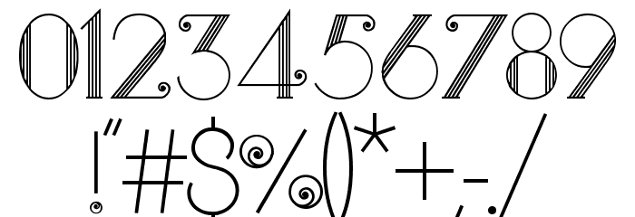 Quito Font OTHER CHARS
