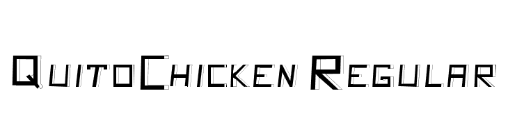 QuitoChicken-Regular  لخطوط تنزيل