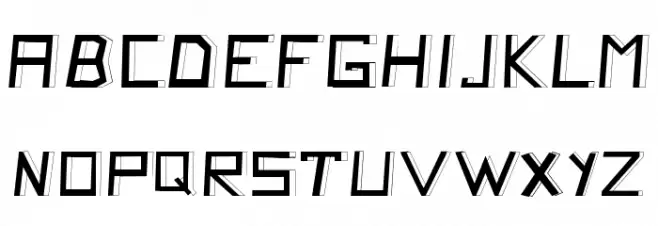 QuitoChicken-Regular フォント 大文字