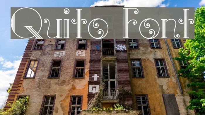 Quito Font examples