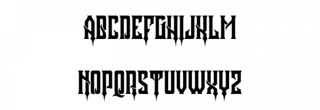 QuivanaPersonalUse-Regular フォント 小文字